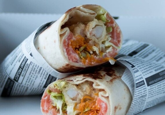 burritos de sushi